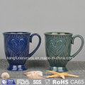 Personalized Shape Embossed Ceramic Mug